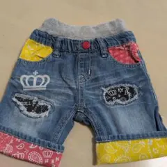 BABYDO デニムショートパンツ 90