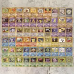 【被りなし】ポケモンカード　旧裏　キラ　60枚　まとめ売り