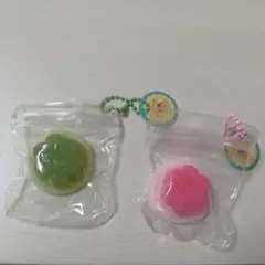 ぷにかわ　ミニプリン　抹茶プリン　いちごプリン