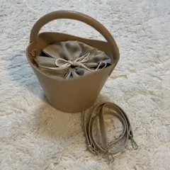 バケツ型バッグ ショルダーバッグ
