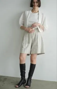 CLANE リボンベルト付きショートパンツ サイズ2のサムネイル