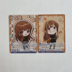 からぴちえと　ヴァイス　72枚 カラフルピーチ からぴち えとさん ヴァイス カード 6枚 - メルカリ
