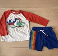 NEXT ロングTシャツ　ショートパンツ　セット