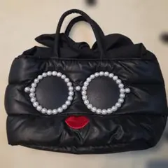 a-jolie アジョリー　ハンドバッグ　ナイロン　キルティング トートバッグ