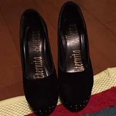 黒 パンプス S