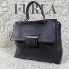 【極美品】FURLA アルテーシア ハンドバッグ フラップバッグ レザー FURLA ARTESIA M アルテーシア / フルラ フラップ式