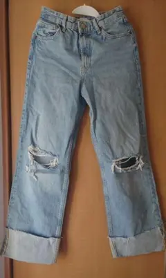 【ZARA】ワイドレッグデニム