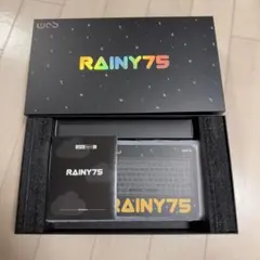 WOBKEY Rainy75 Pro ブラック 英語配列 クリアカバー 説明書有 - メルカリ