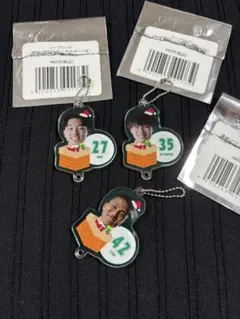 ジェフ千葉 シークレット 連結アクリルキーホルダー 冬 27.35.42