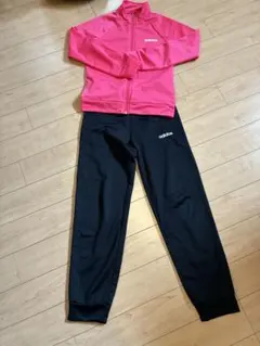 adidas アディダス ジャージ 上下 セット 140 ガールズ