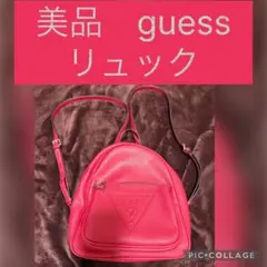 GUESS 赤　RED レッド　ゲス　リュック　バックパック　バッグ　Y2Kのサムネイル