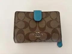 COACH シグネチャー 二つ折り財布のサムネイル