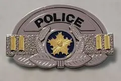 日本警察 階級章 レプリカ 記章 バッジ ワッペン 新品未使用 巡査部長