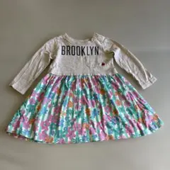 匿名配送⭐️ BREEZE 花柄ワンピース BROOKLYN 90cm