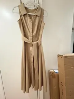 ROYAL PARTY シャツワンピース ベージュ