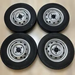 ②ダイハツ純正 145-80-12 タイヤホイールセット新車外し 2本 - メルカリ
