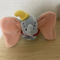 東京ディズニーリゾート　ダンボ　肩のせ　くっつきぬいぐるみ　クリップ付き