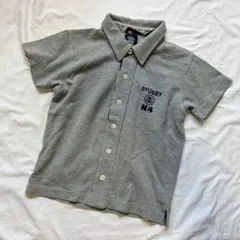 美品　レア　《 stussy 》 キッズ服　110サイズ　ポロシャツ　半袖