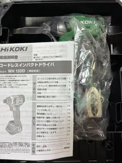 ᕼIKOKI コードレス インパクトドライバ 7.2V FWH7DL - メルカリ