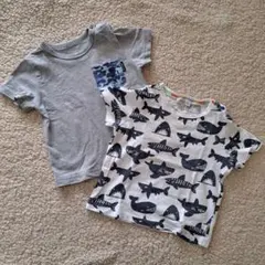 ブランド2枚！まとめ　Tシャツ　半袖　男の子　保育園　Paul Smith