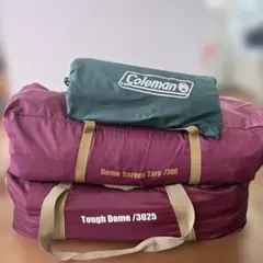 希少カラーColeman Tarp 380 Tough Dome 3025シート - メルカリ