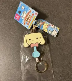 サンリオキャラクターズチョコレート　ラバーキーリール　シナモロール
