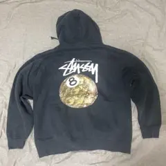 00's Stussy 8ボール ジップパーカー フェード 希少 XL - メルカリ