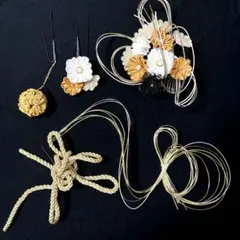 和装用花飾りセット