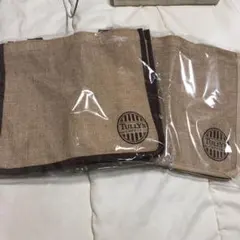 タリーズコーヒー麻風ミニトートバッグセット