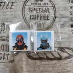 仮面ライダーオーズ PetitスクエアCANバッジIDphoto」単品 - メルカリ