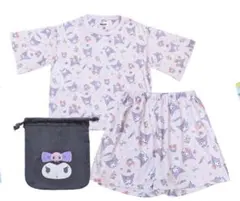 【新品♡】クロミ 半袖パジャマ 上下セット 巾着付き　サンリオ　150cm