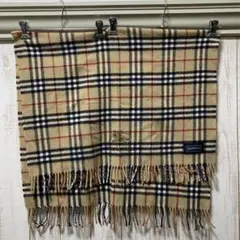 Burberry 大判ストール マフラー ブランケット ノバチェック ホースロゴ