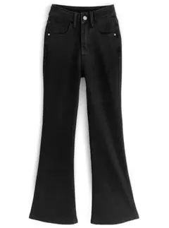 GRLフレアデニムパンツ[at2201]