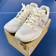 【極美品】New Balance 996 スニーカー ライトグレー27cm
