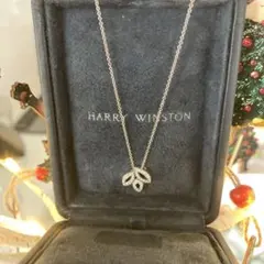 Harry Winston ミニリリープラチナペンダント