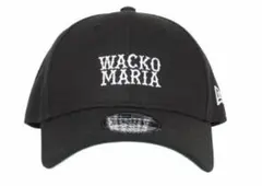 WACKO MARIA NEW ERA 9Forty Black cap 帽子