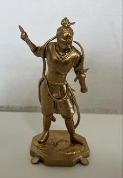 海洋堂 仏像立体図録Ⅳ 執金剛神　金箔雅趣カラー