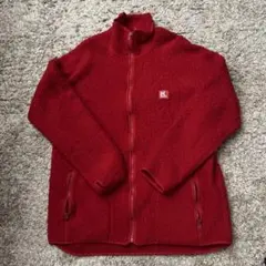 Helly Hansen レッド フリースジャケット