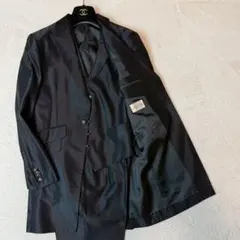 日本製　3点セット　タキシード　ストライプ　ブラック　結婚式　新郎