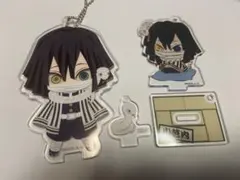 鬼滅の刃 アクリルスタンド アクリルキーホルダー 伊黒小芭内 2点セット