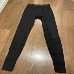 ワークマン メリノウール アンダーウェア 100ロングタイツ M ブラック