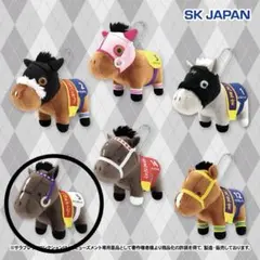 サラブレッドコレクション マスコットボールチェーン ハルウララ ゴールドシップ サラブレッドコレクション復刻マスコットボールチェーン ゴールド