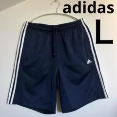 adidas メンズ ショートパンツ ネイビーLのサムネイル