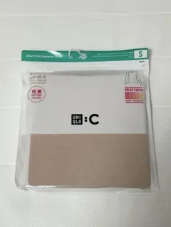 ユニクロ UNIQLOC 極暖ヒートテックカシミヤブレンドクルーネックT ピンク