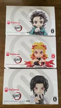 鬼滅の刃 PalVerse vol.1 2 3 box 全種コンプリートセット