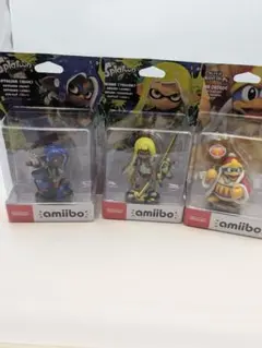 amiibo 3体セット Splatoon & Kirby