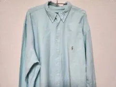 RALPH LAUREN　ラルフローレン　オックスフォードシャツサックス2XLT
