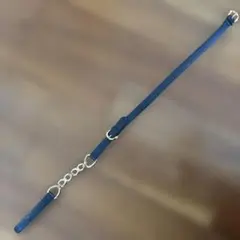 ネイビー一部チェーンベルト