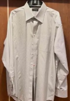 ホワイトストライプ 長袖シャツ