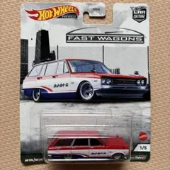 ホットウィール 69 日産スカイライン バン　Fast Wagonsのサムネイル